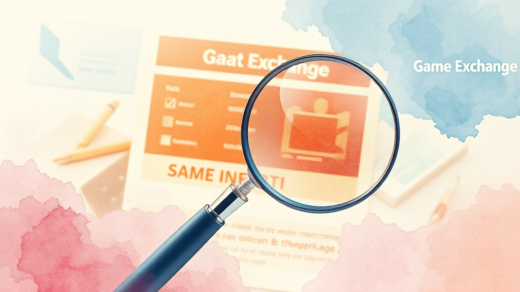 게임 계정 사기를 사전에 예방하는 방법을 나타낸 일러스트