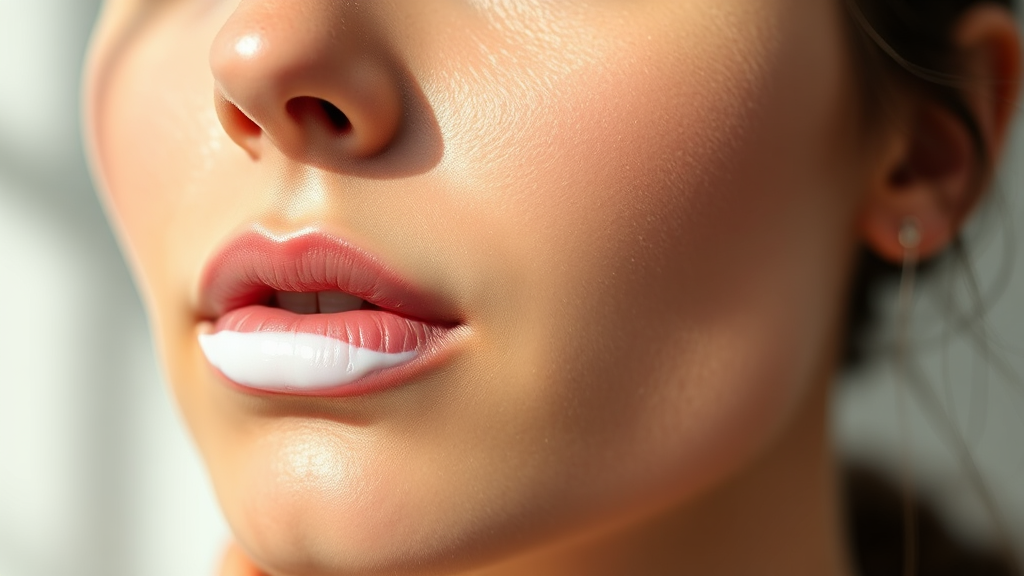 판테놀 크림 주의사항 (realistic 스타일)