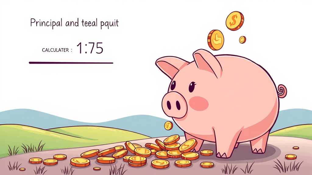 신용대출 상환 방식 및 관리 팁 (illustration 스타일)