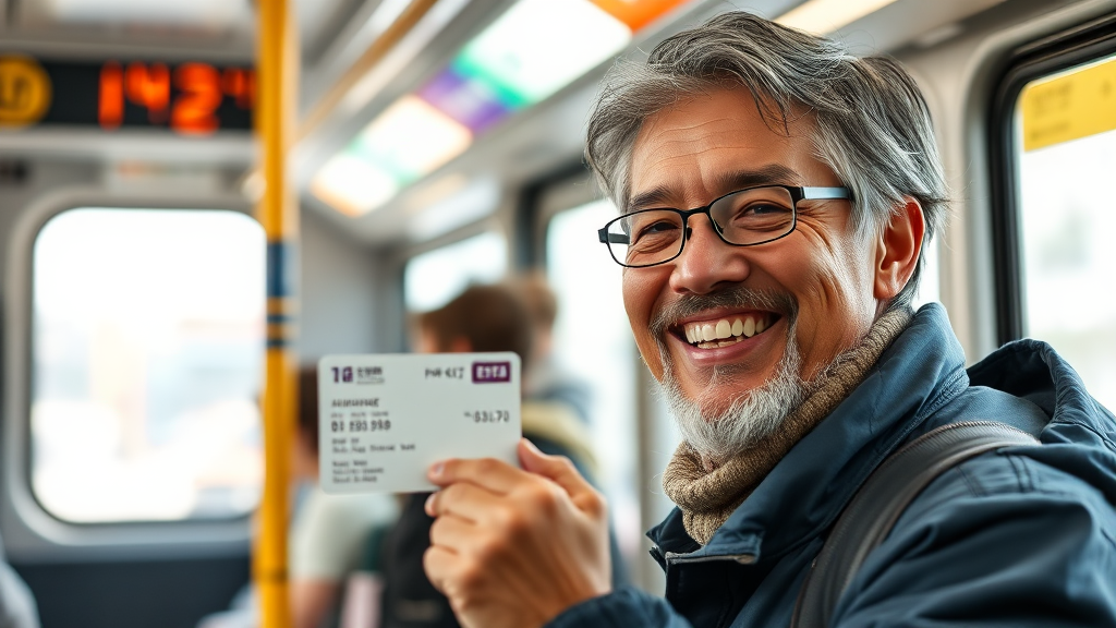 기존 K-패스 사용자 전환 안내 (realistic 스타일)