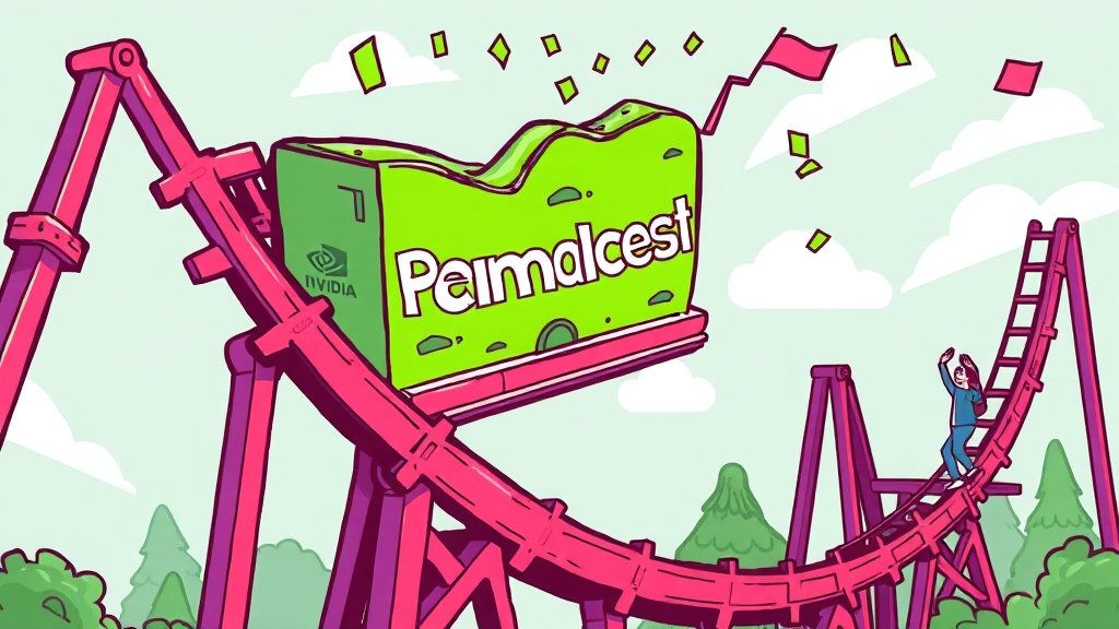 최근 주가, 왜 이렇게 롤러코스터? (cartoon 스타일)