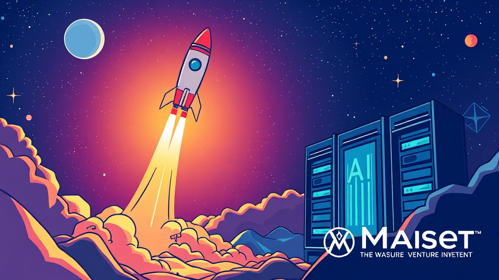 스페이스X 투자, 얼마나 중요할까? (illustration 스타일)