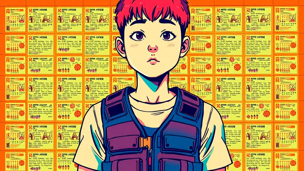 서류 준비, 꼼꼼하게! (popart 스타일)