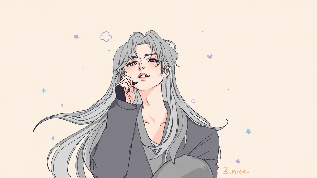 윤지영(나인)에 대한 궁금증 해결 (illustration 스타일)