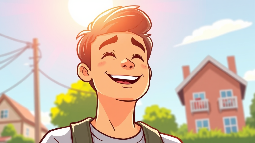 청년월세지원, 뭐길래? (cartoon 스타일)