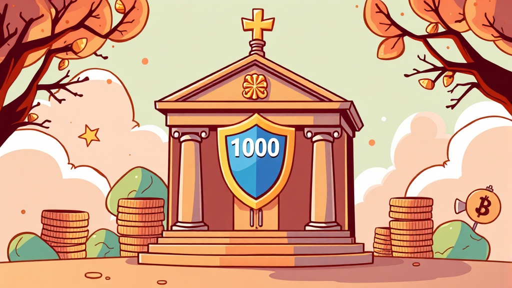 예금자보호, 얼마나 안전할까? (cartoon 스타일)