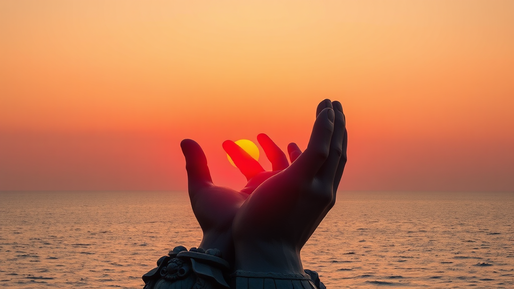 정동진 썬크루즈 완벽 가이드 5 해돋이 명소: 해돋이 광장 (realistic 스타일)