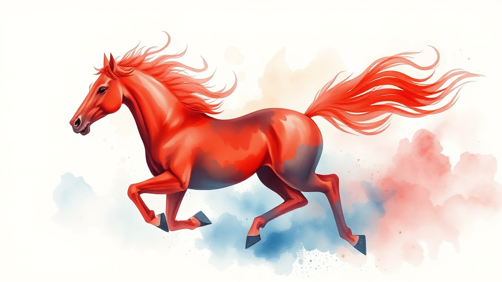 눌삼재와 복삼재 (watercolor 스타일)