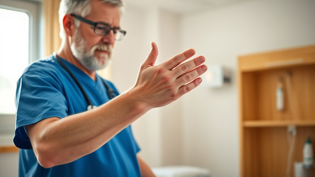 도수치료, 무엇일까요? (realistic 스타일)