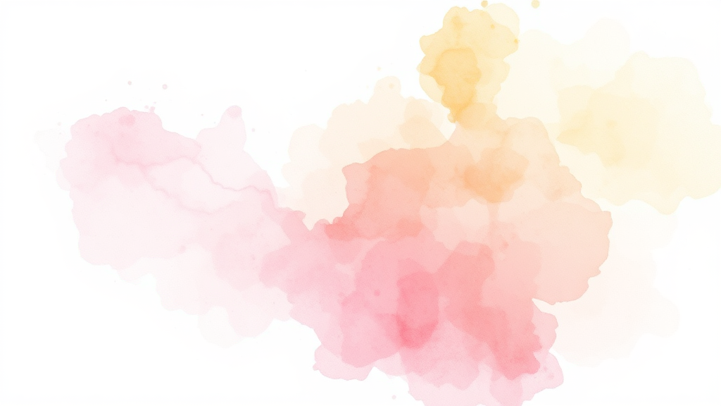 카톡 오류 발생 시 해결법 (watercolor 스타일)