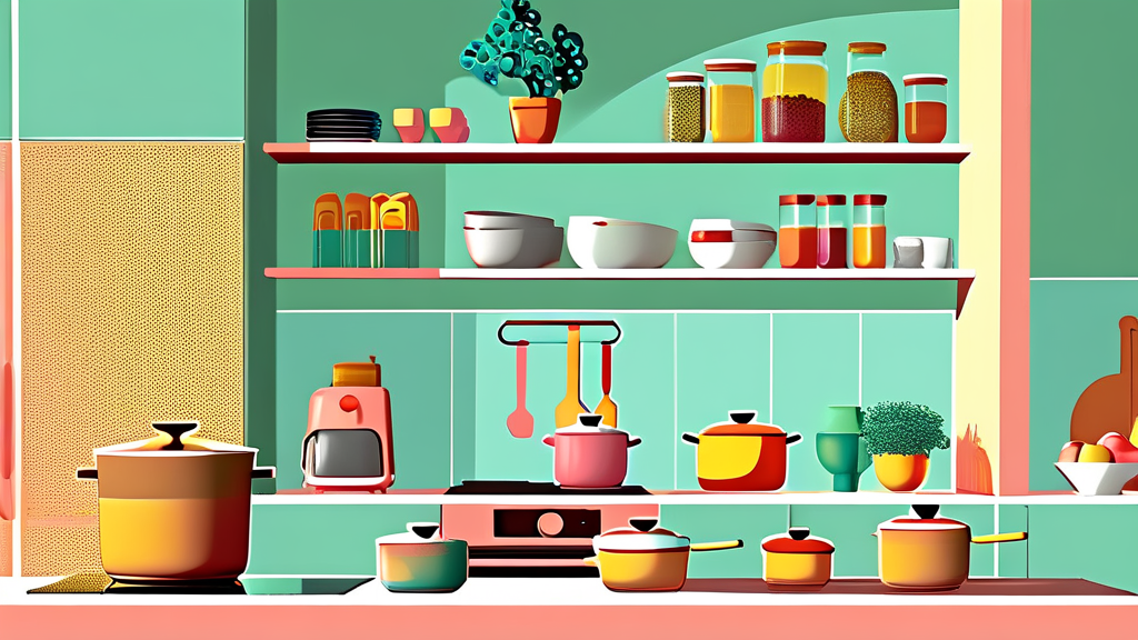 아이의 상상력을 키우는 피에스타 주방놀이 활용법 (illustration 스타일)