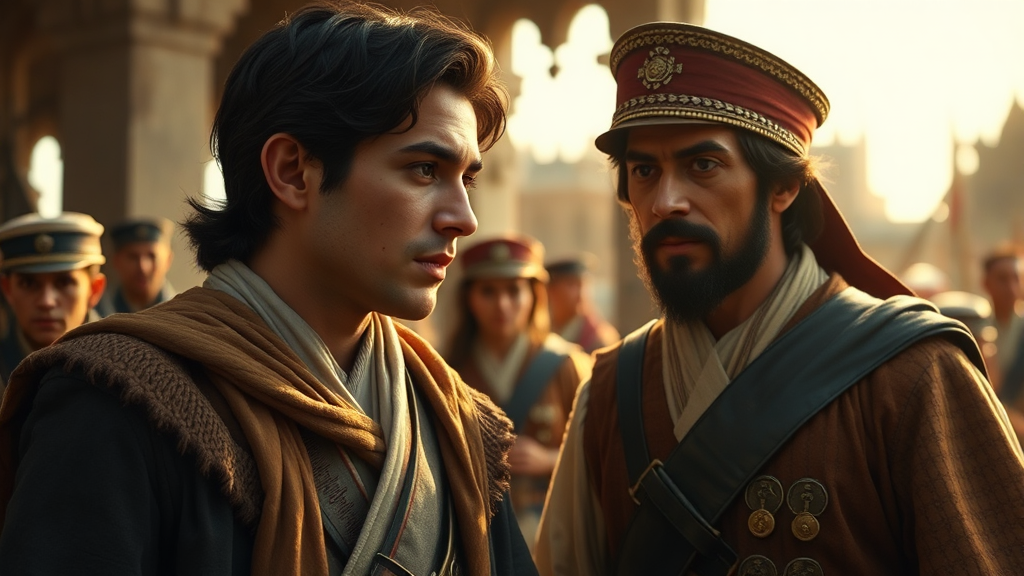 영화와 관련된 역사적 공간 및 팬아트 열풍 (realistic 스타일)