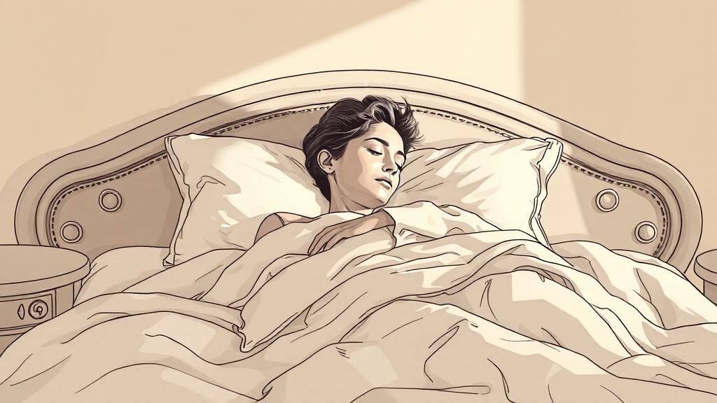 꿀잠을 위한 추가 팁 (illustration 스타일)