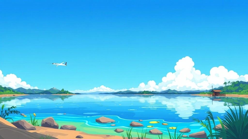 오봉저수지 회복 후 과제 (cartoon 스타일)