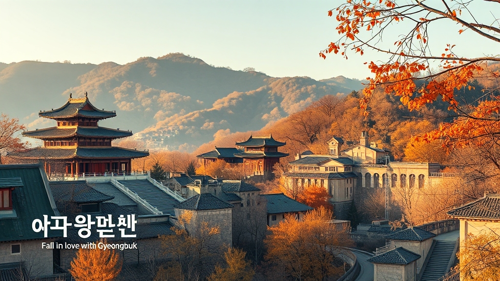 경북 관광 활성화 정책 (realistic 스타일)