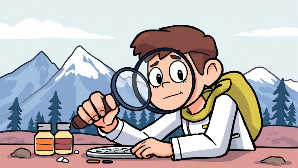 복용 시 주의사항, 꼼꼼하게 확인하세요! (cartoon 스타일)