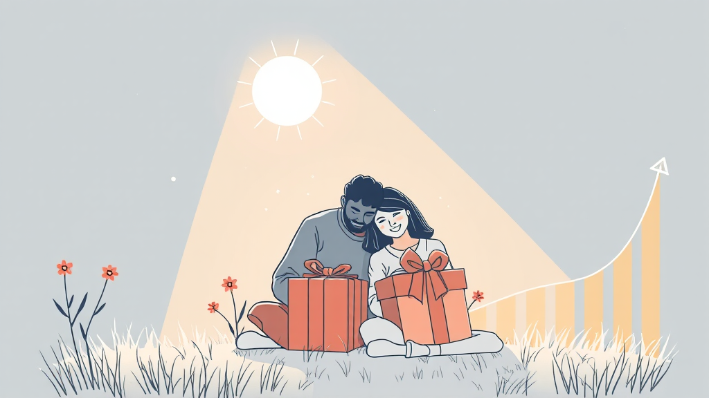 사전증여, 무엇일까? (illustration 스타일)