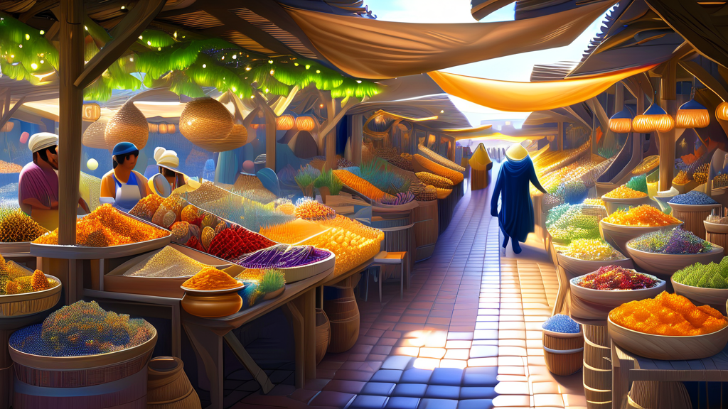 플리마켓, 쇼핑 그 이상의 즐거움 (realistic 스타일)