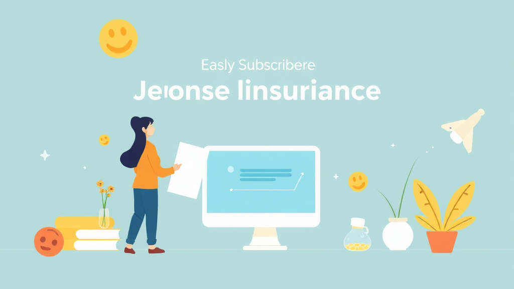 간편하게 가입하는 방법은? (illustration 스타일)