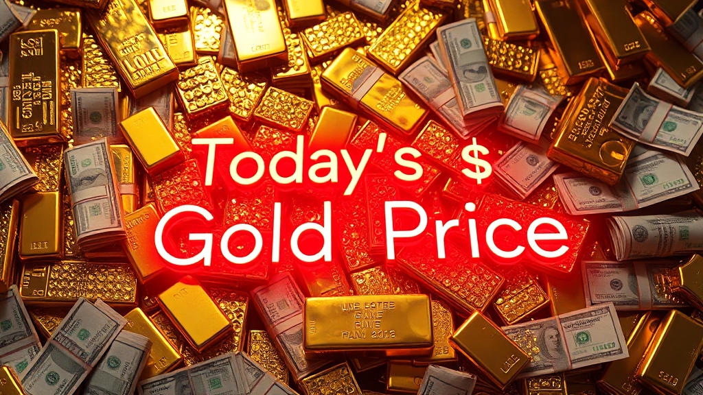 오늘의 금 시세 (1돈 기준) (realistic 스타일)