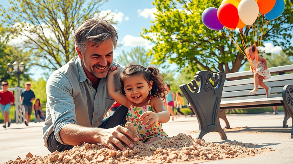아빠 육아휴직, 지원 확대! (realistic 스타일)