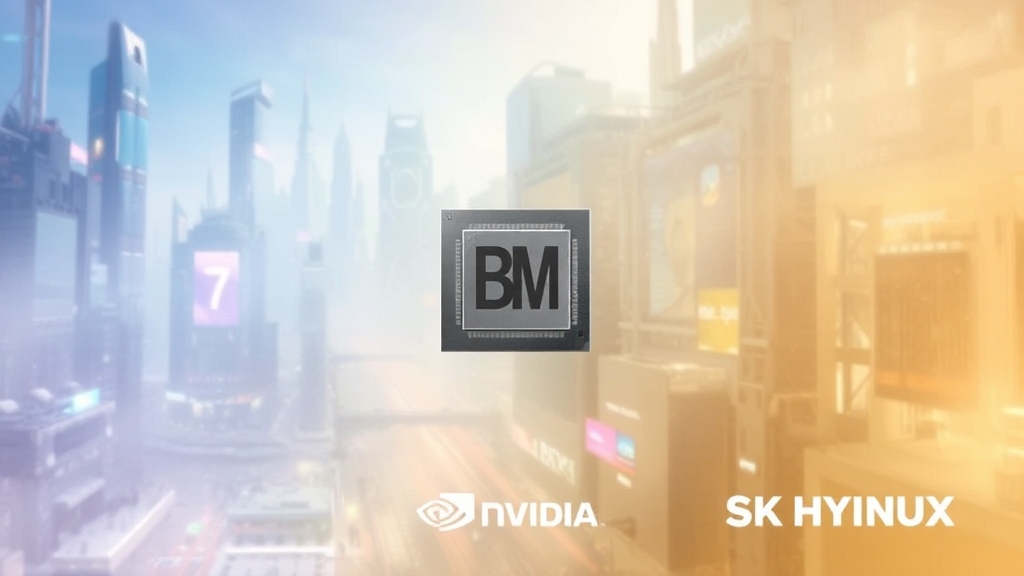 SK하이닉스, 주가 영향은? (watercolor 스타일)