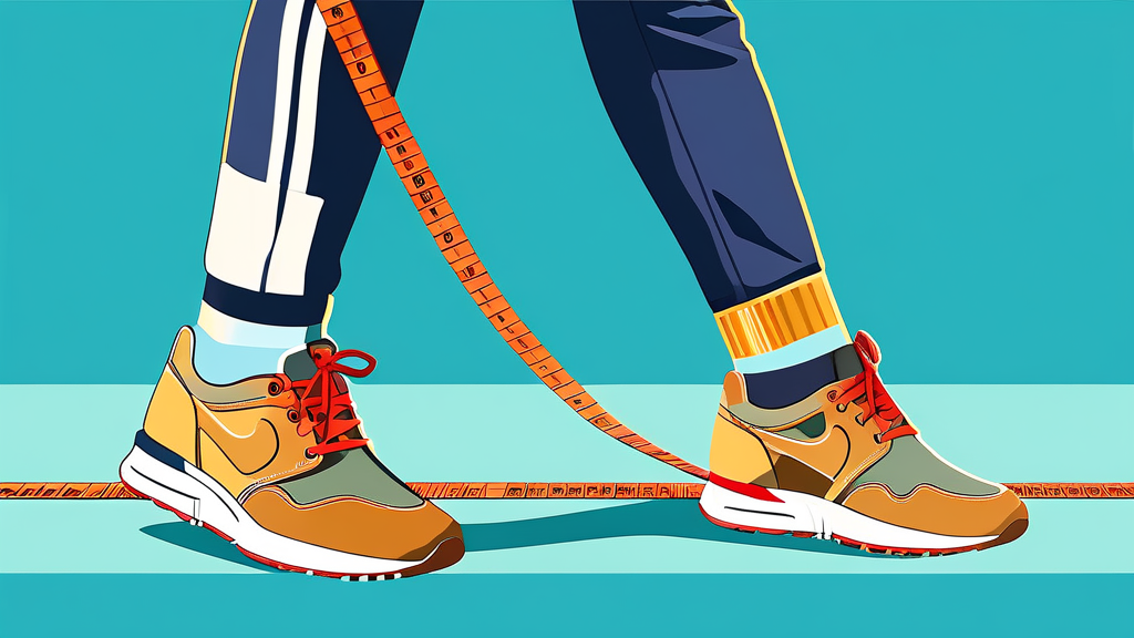 잠스트 발목보호대, 나에게 맞는 사이즈 선택법 (illustration 스타일)