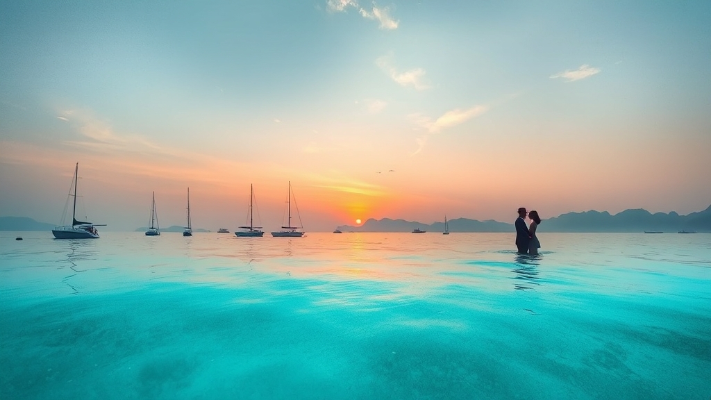 하이난 추천 명소 Best 5 (watercolor 스타일)