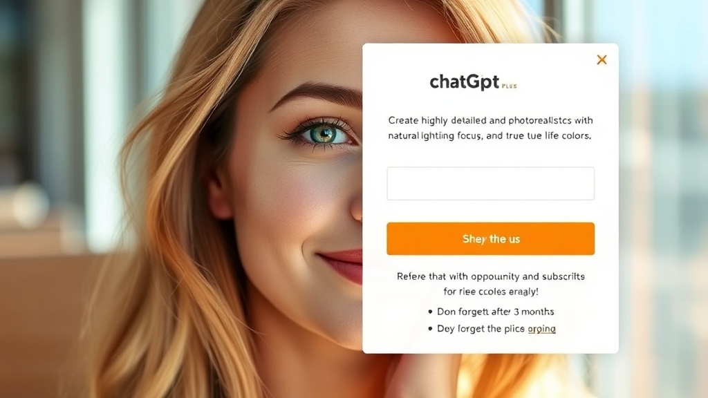 챗GPT Plus, 할인받는 방법 (realistic 스타일)