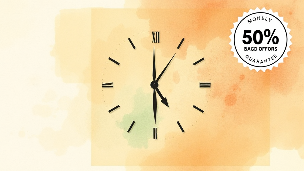 유효기간과 환불 규정은? (watercolor 스타일)