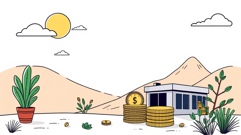 대출 상환 계획 수립 방법 (illustration 스타일)