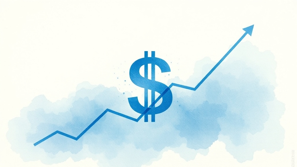 환율 변동 투자 전략 (watercolor 스타일)