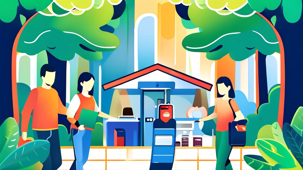 금리, 이자 계산, 똑똑하게 파헤치기 (cartoon 스타일)