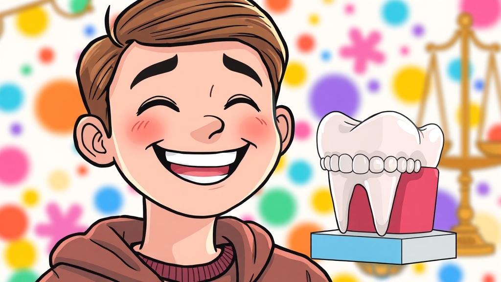 교정 후 관리 및 유지 비용 (cartoon 스타일)