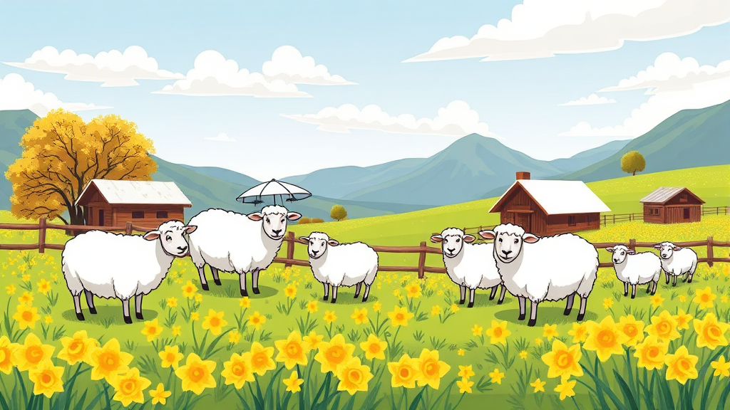 지리산 치즈랜드, 왜 특별할까요? (cartoon 스타일)