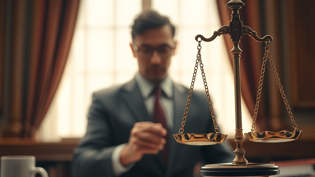 문 검사의 폭로와 외압 의혹 (realistic 스타일)