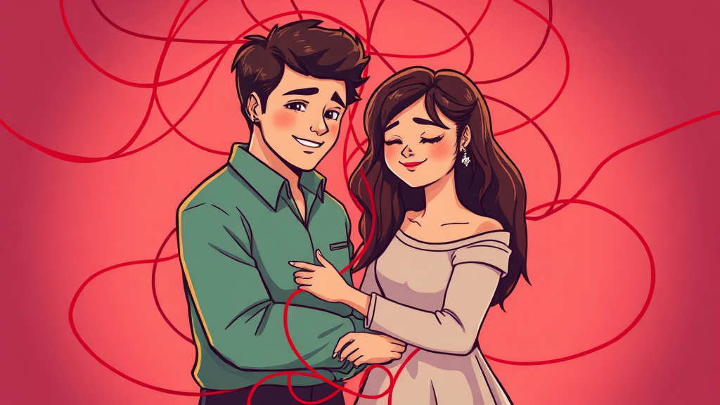 인물 관계도 분석 (cartoon 스타일)