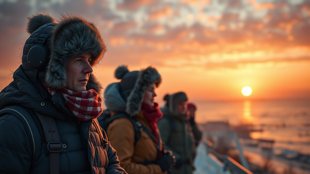 2026년 해돋이 여행 준비 팁 (realistic 스타일)