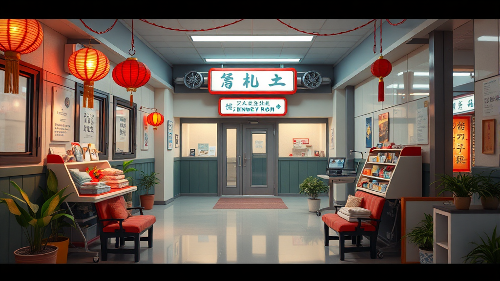 지역 응급의료기관 현황 (realistic 스타일)