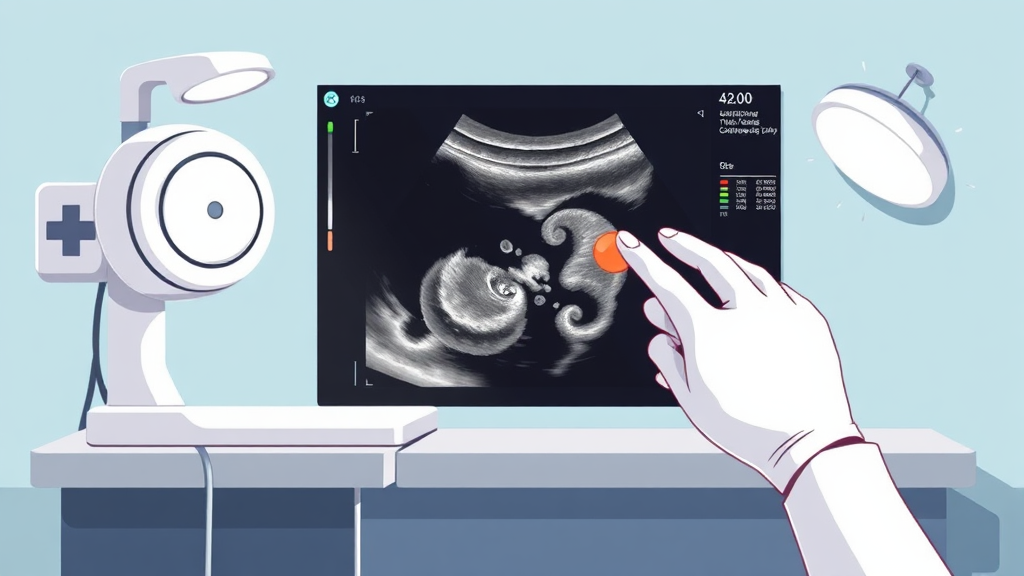 담낭용종, 어떻게 진단? (illustration 스타일)