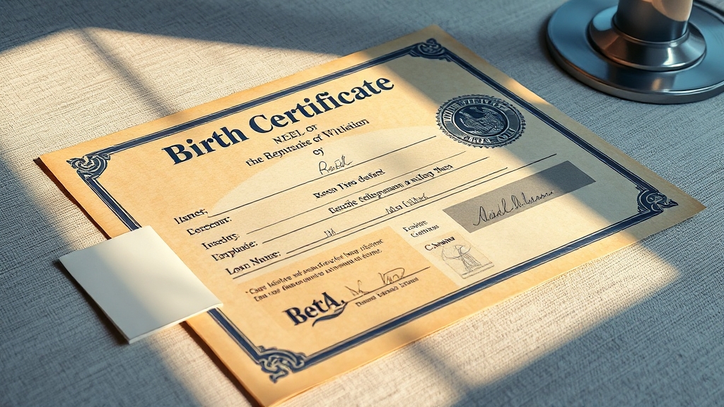 발급 시 주의사항 (realistic 스타일)