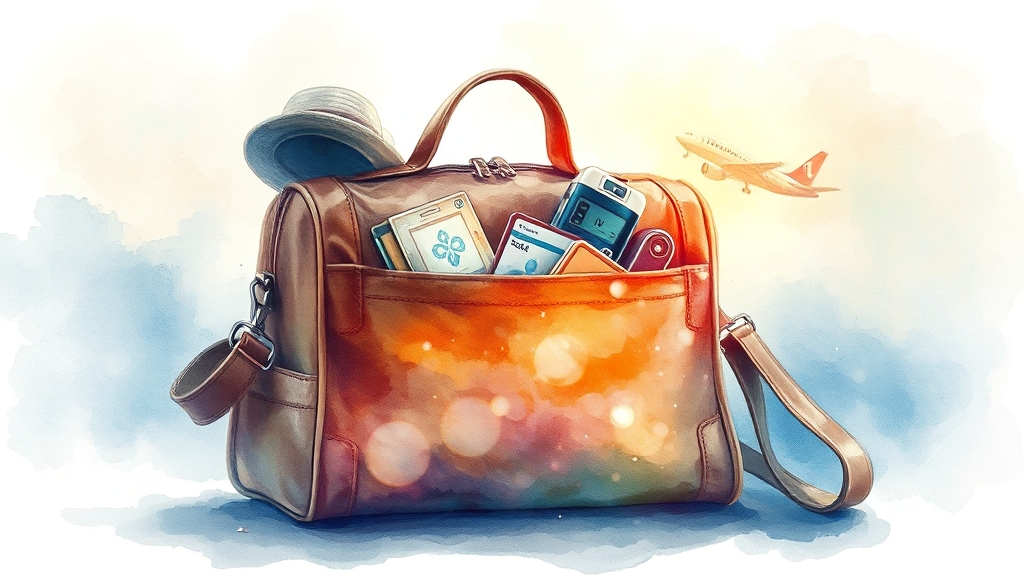 보험 선택 시 핵심 고려 사항 (watercolor 스타일)