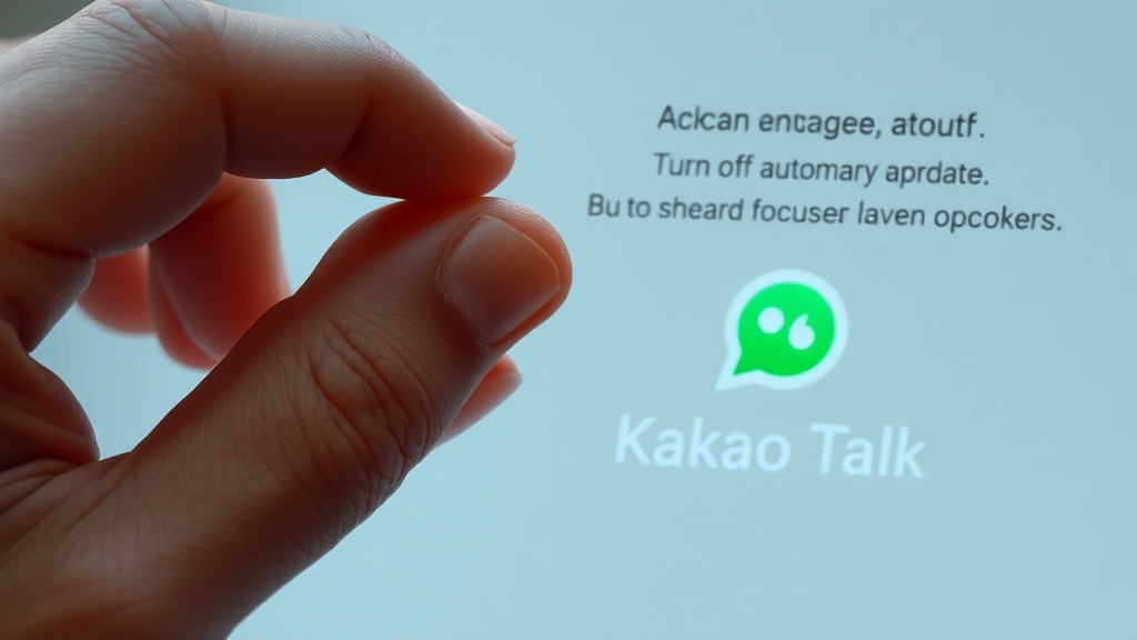 자동 업데이트 끄기, 뭐가 좋을까? (realistic 스타일)