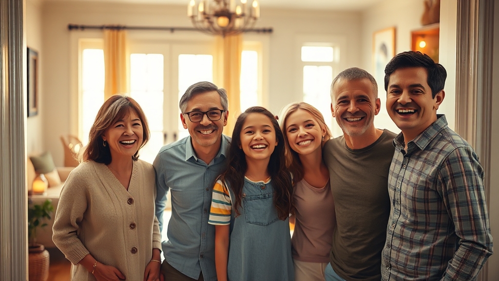 긍정 기운 부르는 집 징조 (realistic 스타일)