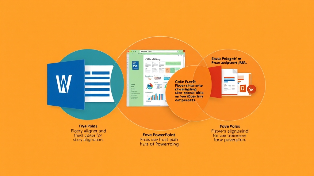 MS 오피스 365 구독 요금제 (realistic 스타일)