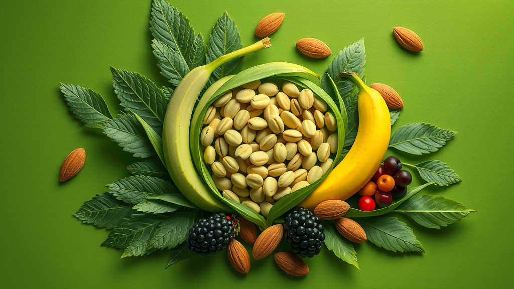 녹두의 놀라운 효능 3가지 (illustration 스타일)