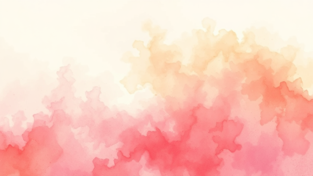 코스피 5000 이후 시장 전망 (watercolor 스타일)