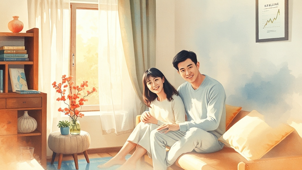 상속세 개편, 어떤 영향이? (watercolor 스타일)