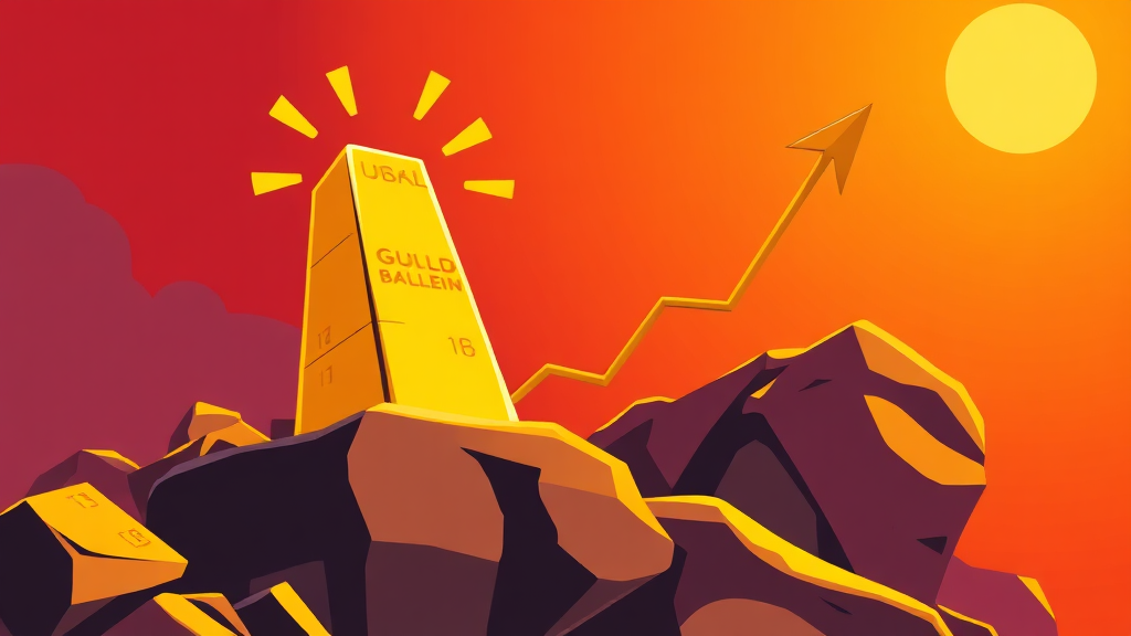 금 투자 시, 이것만은 꼭 기억하세요! (cartoon 스타일)