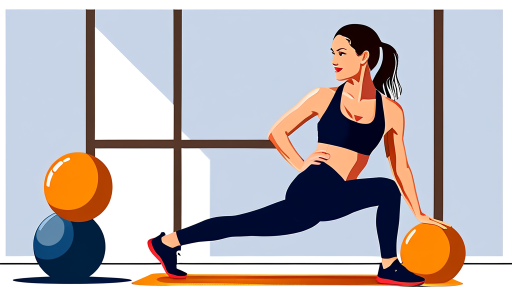 당뇨병 환자를 위한 홈트레이닝 추천 (illustration 스타일)